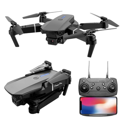 NEW E88 Drone Professional 4K HD Dual Cameras LED lighting Aerial Photography