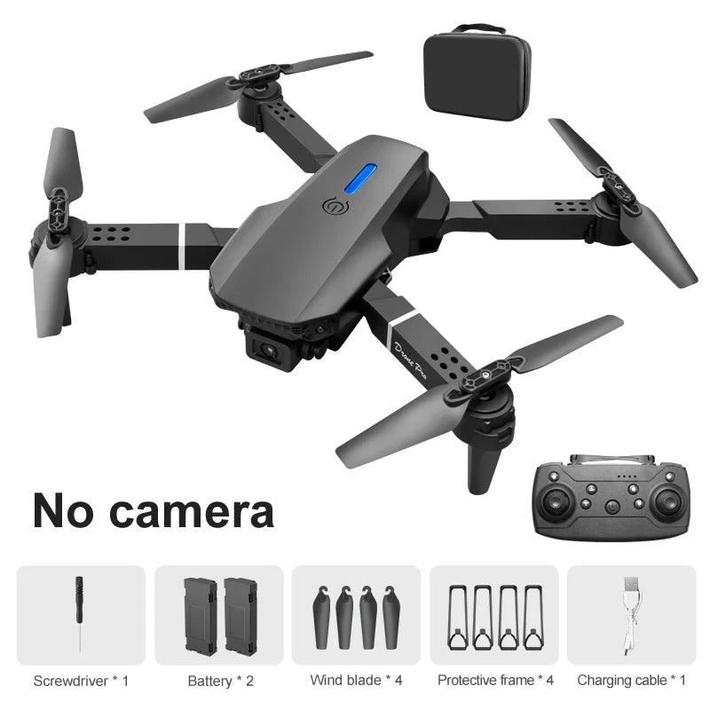 NEW E88 Drone Professional 4K HD Dual Cameras LED lighting Aerial Photography